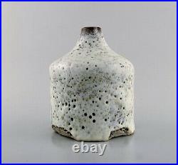 Conny Walther. Danish ceramist. Unique vase in glazed ceramics. 1964