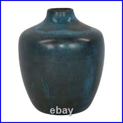 Copper Clad Contemporary Art Pottery Ceramic Vase Artist Signed