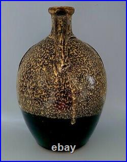 Crying Jug Fat Lava Large Ceramic Pottery Vase With Handle