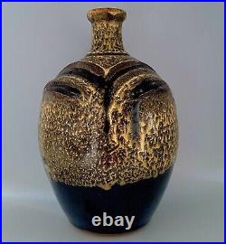 Crying Jug Fat Lava Large Ceramic Pottery Vase With Handle