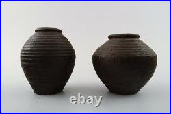 Danish ceramist, own workshop, two ceramic vases