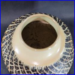 David C. LaLomia Studio Pottery Vase Hand Thrown Stretched Texture 2012 10