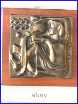 Don Schreckengost Art Pottery Ceramic Trio Zodiac Tile Summitville Tile Co. Art