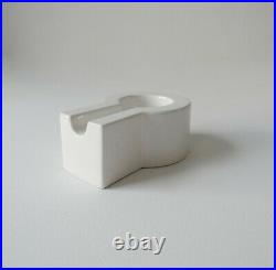 ETTORE SOTTSASS YANTRA SERIES ASHTRAY for HABITAT c. 1980 Bitossi Memphis Era