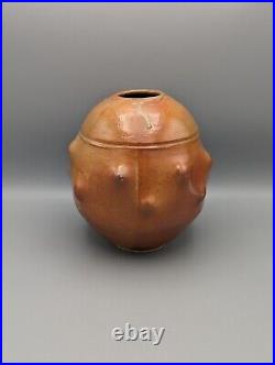 Early MOLLY SCHULPS Studio Art Pottery Abstract Vase Daughter of John Schulps