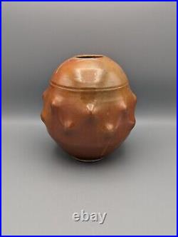 Early MOLLY SCHULPS Studio Art Pottery Abstract Vase Daughter of John Schulps