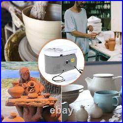Electric 110V/25CM 350W Pottery Wheel Machine For Ceramic Work Clay Art Craft