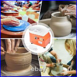 Electric Pottery Wheel Ceramic Machine Work Clay Art Craft DIY