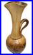 Elliott Newton Art Pottery Pitcher Brown & Copper Crystalline Glaze Signed 23