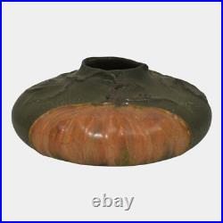Ephraim Faience 2006 Arts and Crafts Art Pottery Pumpkin Patch Ceramic Vase 524