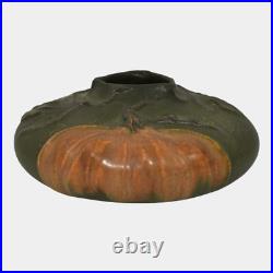 Ephraim Faience 2006 Arts and Crafts Art Pottery Pumpkin Patch Ceramic Vase 524