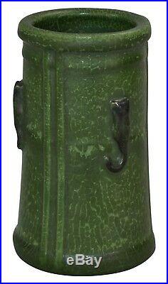 Ephraim Faience Pottery 2011 Experimental Arts And Crafts Sitting Cat Vase