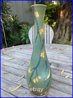 Ephraim Pottery Experimental Chickadee Vase