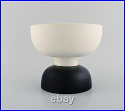 Ettore Sottsass (1917-2007) for Bitossi. Large bowl in glazed ceramics