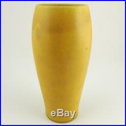 FINE Rookwood Art Pottery Vase Mustard Yellow Matte Glaze XXVI (1926) 2032E