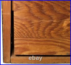 Fine Decorative Ceramic Asian Art Pottery Tile in Wood Frame ca. 20th c