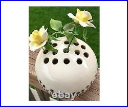 Flower Frog Vase Ceramic Studio Pottery Art Marlena Perez Free Shipping