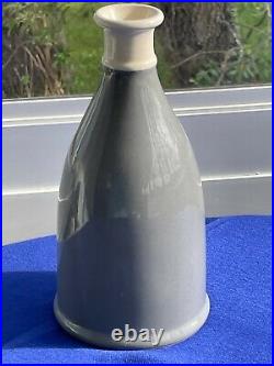 Franco Bucci Lp Mark Art Pottery Ceramic Vase 8.25? Ollectable Grey Home Italy