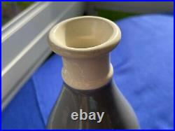 Franco Bucci Lp Mark Art Pottery Ceramic Vase 8.25? Ollectable Grey Home Italy