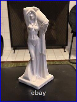 Frankoma Gerald Smith Art Nouveau Pottery Nude Woman Ceramic Statue