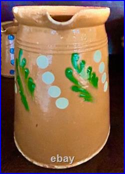 French Antique Art Pottery Ceramic Earthenware 18th' Tobacco Cigarette