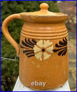 French Antique Art Pottery Ceramic Earthenware 18th' Tobacco Cigarette