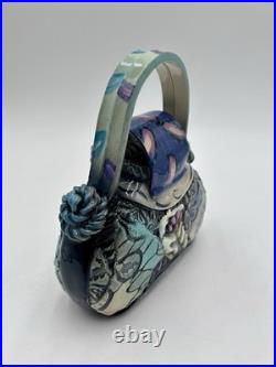 Gail Markiewicz Ceramic Textured Purse Handbag Sculpture Whimsical Art Pottery