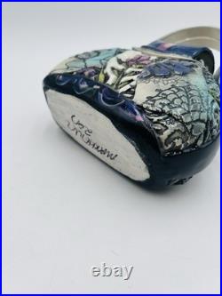 Gail Markiewicz Ceramic Textured Purse Handbag Sculpture Whimsical Art Pottery