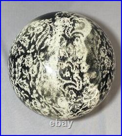 Gary McCloy Designer Glaze Floral Orb Art Pottery