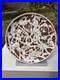Gene Lodi 320 Ceramic Art Pottery Dish/Plate Abstract Glaze Vintage Italy MCM