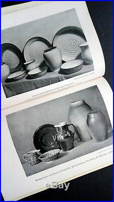 German Design in Pictures 1937 Bauhaus Modernist Ceramics Pottery Applied Arts