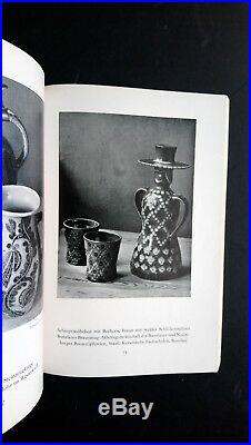 German Design in Pictures 1937 Bauhaus Modernist Ceramics Pottery Applied Arts