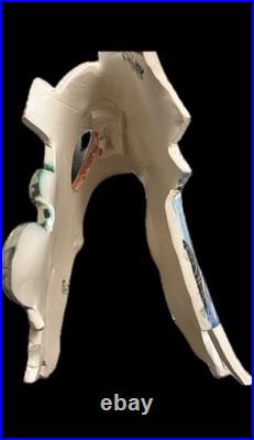 Gilbert Portanier Stunning abstract ceramic Sculpture, 1989