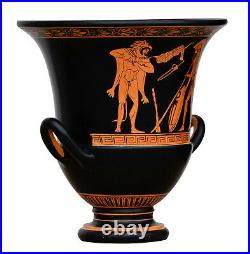 God Zeus and Ganymedes Vase Homosexual Love Ancient Greek Pottery Ceramic
