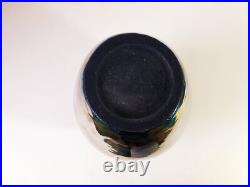 Golden raku vase, gold lustre raku, large raku vase, 2,5 liters