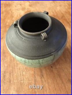 Graham Hudson Ceramic Art Pottery Signed Vase Clay Urn