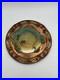 Granit Hungary Art Pottery Ceramic Fish On Copper Plate 14.25