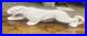 Hager Art Deco Pottery Ceramic White Panther Jaguar 23 Copyright Date 1993