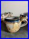 Handmade Art Pottery Ceramic Jim Lauer Glazed Blue Brown Drip Mug Coffee Cup (4)