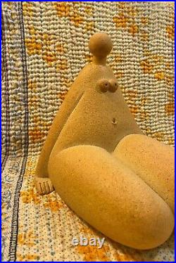 Handmade Art Studio Female Body Form Nude Ceramic Sculpture Figure Decor