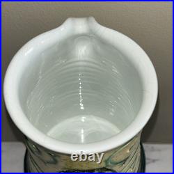 Handmade Decorative Large Art Pottery Pitcher By Danko in Bulgaria