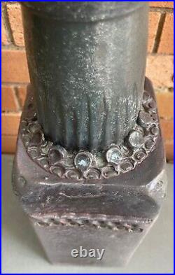 Handmade Tall Vintage Purple Gray Stoneware Vase Ceramic Art Pottery Handmade Tall Vintage Purple Gray Stoneware Vase Ceramic Art Pottery