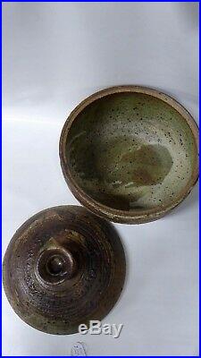 Harry Memmott Large Lidded Urn Pot Art Studio Australian Pottery Ceramic Artist
