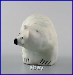 Henrik Allert for Pentik, Finland. Unique white bear in ceramics