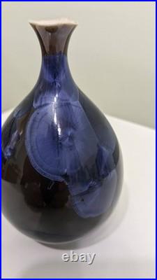 Herrmann Stolken Vintage Art Pottery Vase (1982), Signet