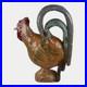 Hog Hill North Carolina Folk Art Pottery Ceramic Rooster Statue