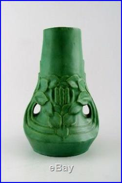 Höganäs Art Nouveau Ceramic Vase
