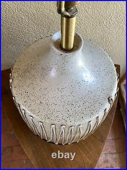 Huge 1960s Art Pottery Ceramic Lamp David Cressey California Mid Century Modern