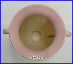 Hull Art Pottery 12-1/2 Pink & Blue Magnolia Vase # 21