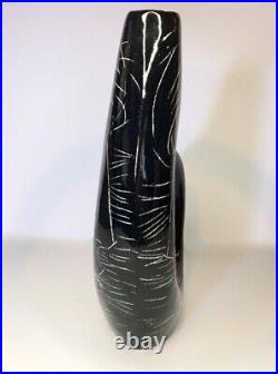 IGOR STUDIOS Santo Stefano Ceramic Art Pottery Pitcher Vase 1950's MCM Signed